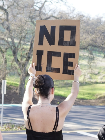 A Peaceful Protest For Human Rights