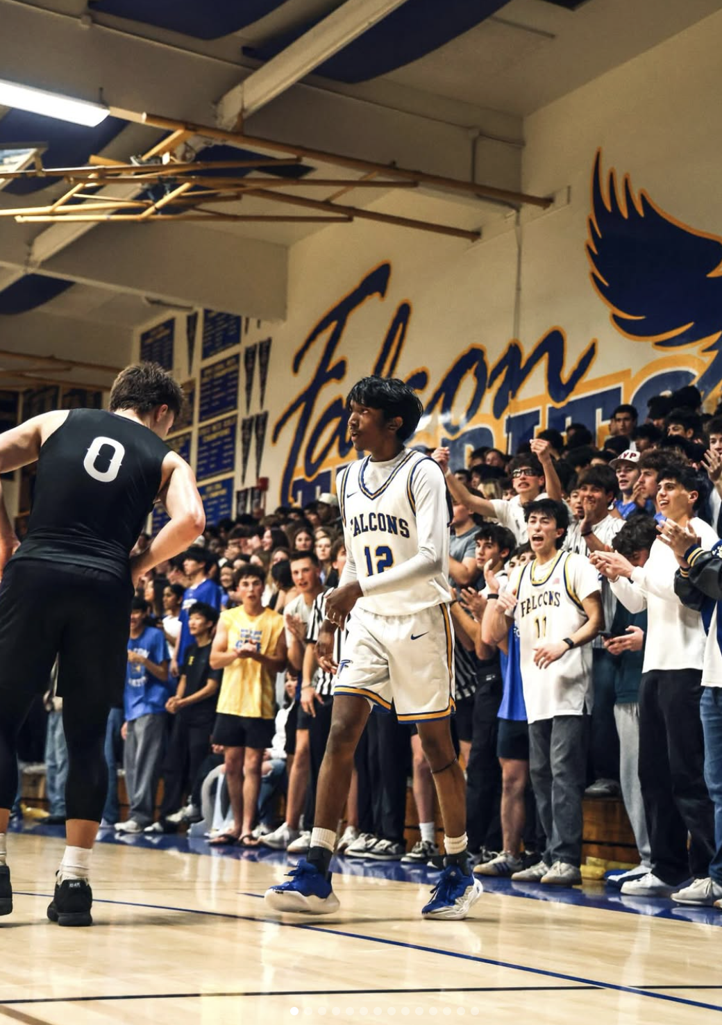 The Basketball Battle of Pleasanton: Falcons versus Dons